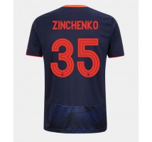 Nottingham Forest Oleksandr Zinchenko #35 Koszulka Trzecia 2025-26 Krótki Rękaw